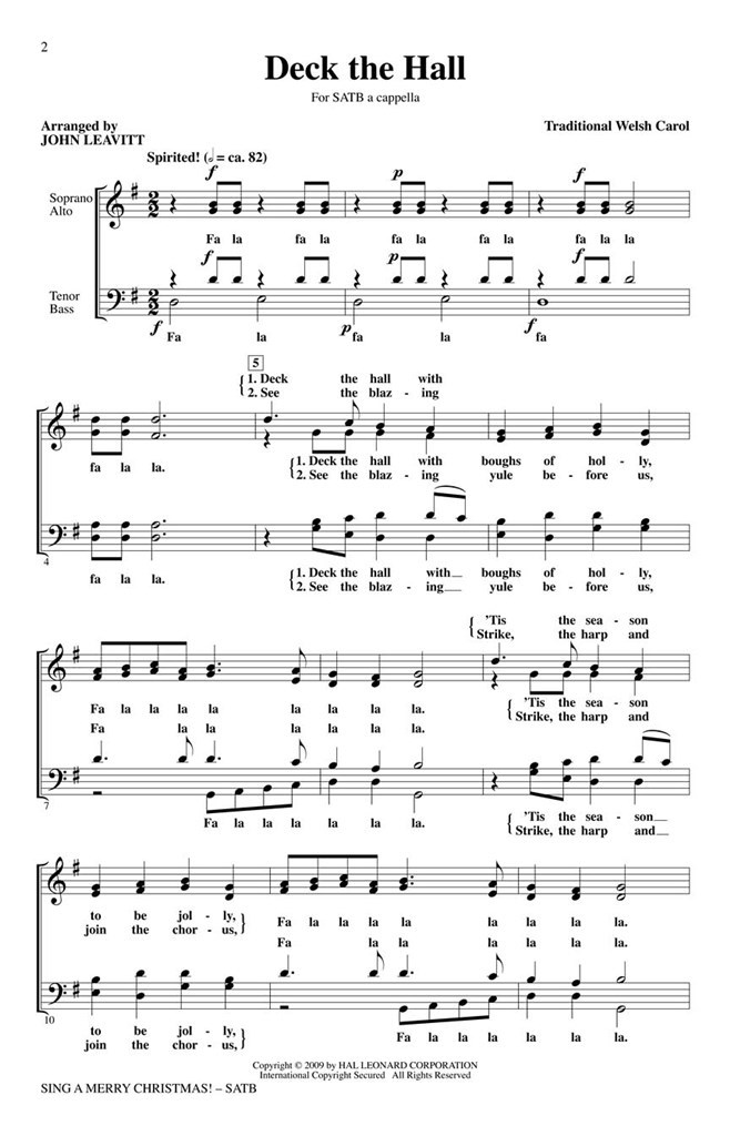Sing a Merry Christmas!